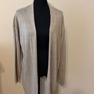 Talbots open long lightweight sweater